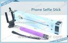 Portable Telescopic Smartphone Selfie Stick 1100mm Length , Bluetooth Selfie Pole
