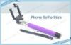 325 mm Foldable Selfie Stick Bluetooth , Selfie Stick For Camera And Phone