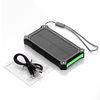 Rectangle Li-polymer Battery Solar Panel Power Bank for Travel Backup Emergency