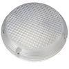 Round Exterior / Interior Fire Resistant Ceiling Emergency Light With Battery Backup