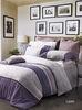 Dandelion Design Cotton Bed Set For Home Purple Single Queen and King