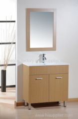 80CM MDF bathroom cabinet floor stand cabinet vanity for sale no painting