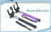 OEM cellphone Selfie Stick With High Sensitive Buttons / Cable Take Pole