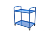 Industrial hand cart with double layers Heavy duty workshop tool cart