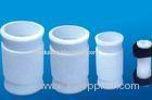 White PTFE Balls , 2.10g/cm PTFE Soft Joint / PTFE Material For Metal Tube