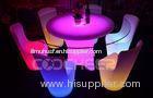 Wireless Outdoor Event LED Lounge Furniture Wedding Glow Dining Table And Chairs