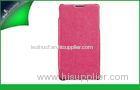 Pink Flip Genuine Leather Case Cover For Sony Xperia TX Kld Enland Series