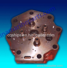 China Diesel parts Marine Diesel Generators Spare Engines Parts Cylinder head