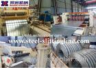 Hydraulic Steel Slitting Line For Coil Sheet , White 15MT Coil Weight