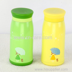 Korean cute cartoon cup children stainless steel mug
