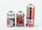 Air Freshener Aerosol Tin Can , Snow Spray Metal Can 90-300mm Height