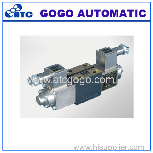 Explosion isolation solenoid valve directional control valve