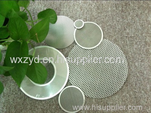 hi Yi Da metal 316L center core filter element frame 304 perforated sheet perforated panels plates to Italy