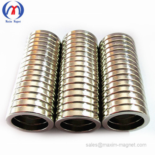 Custom Ring NdFeB/Neodymium Magnets of good quality