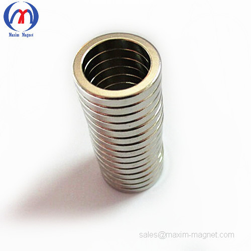 Custom Ring NdFeB/Neodymium Magnets of good quality