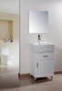 46CM PVC bathroom cabinet floor stand cabinet vanity square size basin