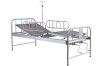 stainless steel hospital bed