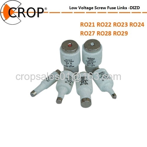 Low voltage screw tyoe fuse links