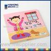 Custom Colored Children Board Book Printing , pop up book printing on demand