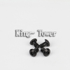 2015 hot sale stanless steel cylinder head black combination screw