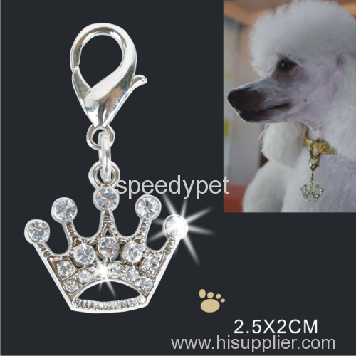 2015 High Quality Factory Selling Cheap Dog Crown Charms
