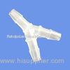 Y type Tee joint Plastic joints / Pipe joint reducer tee