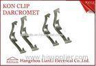 NO 65 Manganese Steel Caddy Clips Kon Clip Darcromet Finish Or Electro Galvanized