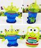 Two color pringting custom inflatable toys for kids , frog inflatable novelty toys