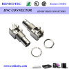 BNC right angle female pcb mount coaxial RF connector