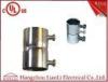 Set Screw Coupling EMT Conduit Fittings With Steel Locknut 1/2&quot; to 4&quot;