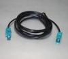 Automotive 3GHz Fakra Connector Assembly Cable With 50ohm Impedance