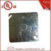 Electrical Square Conduit Box Cover UL Listed File Number E349123 With Knockout