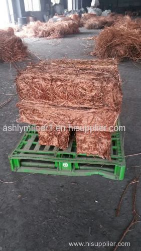 Copper Wire Scrap (Millberry) 99.99%