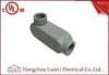 Grey 3/4 inch 1 inch Aluminum Rigid Conduit Body PVC Coated Female Thread