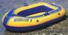 Yellow printed Inflatable Fishing Boats for beach game , lake recreational
