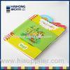 Eco - friendly coil bound book printing / spiral notebook printing spot UV , Embossed & depossed