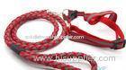 Adjustable Braided round rope dog leash