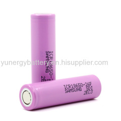 Long life cycle 3.7 V Rechargeable 18650 Samsung ICR18650 26 00mAh Lithium ion Battery