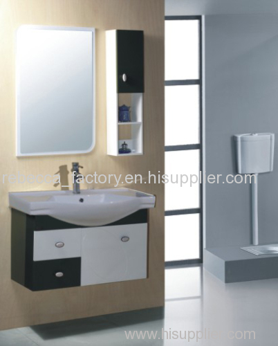 80CM PVC bathroom cabinet wall hung cabinet vanity for sale