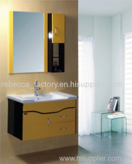 80CM PVC bathroom cabinet wall hung cabinet vanity for sale