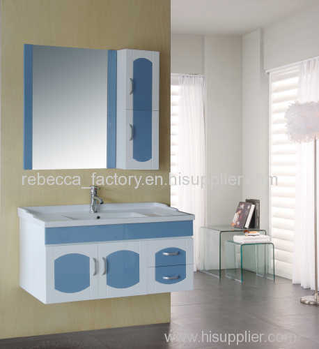 100CM PVC bathroom cabinet wall hung cabinet vanity for sale