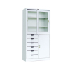 prompt delivery cheap Chinese furniture metal office cabinet steel filing cabinet with glass door