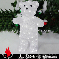 cheap acrylic light standing bear