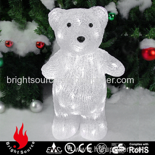 small acrylic light bear