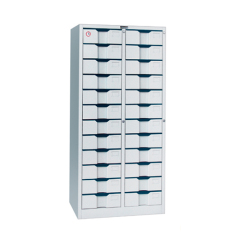 24 door combination lock steel filing storage cabinet