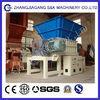 Dual Shaft Recycling Waste Plastic Crusher Machine Two Motors