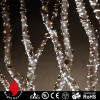 4.5V 100L micro mini christmas lights small string lights battery operated silver wire cold white LED perfect for decor