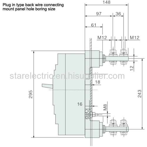 KXM2E moulded case circuit breaker series MCCB MCB