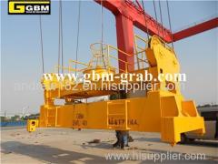 hydraulic telescopic container spreader