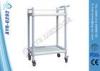 Pushing Handle Plastic Hospital Medical Trolleys / Medical Utility Trolley